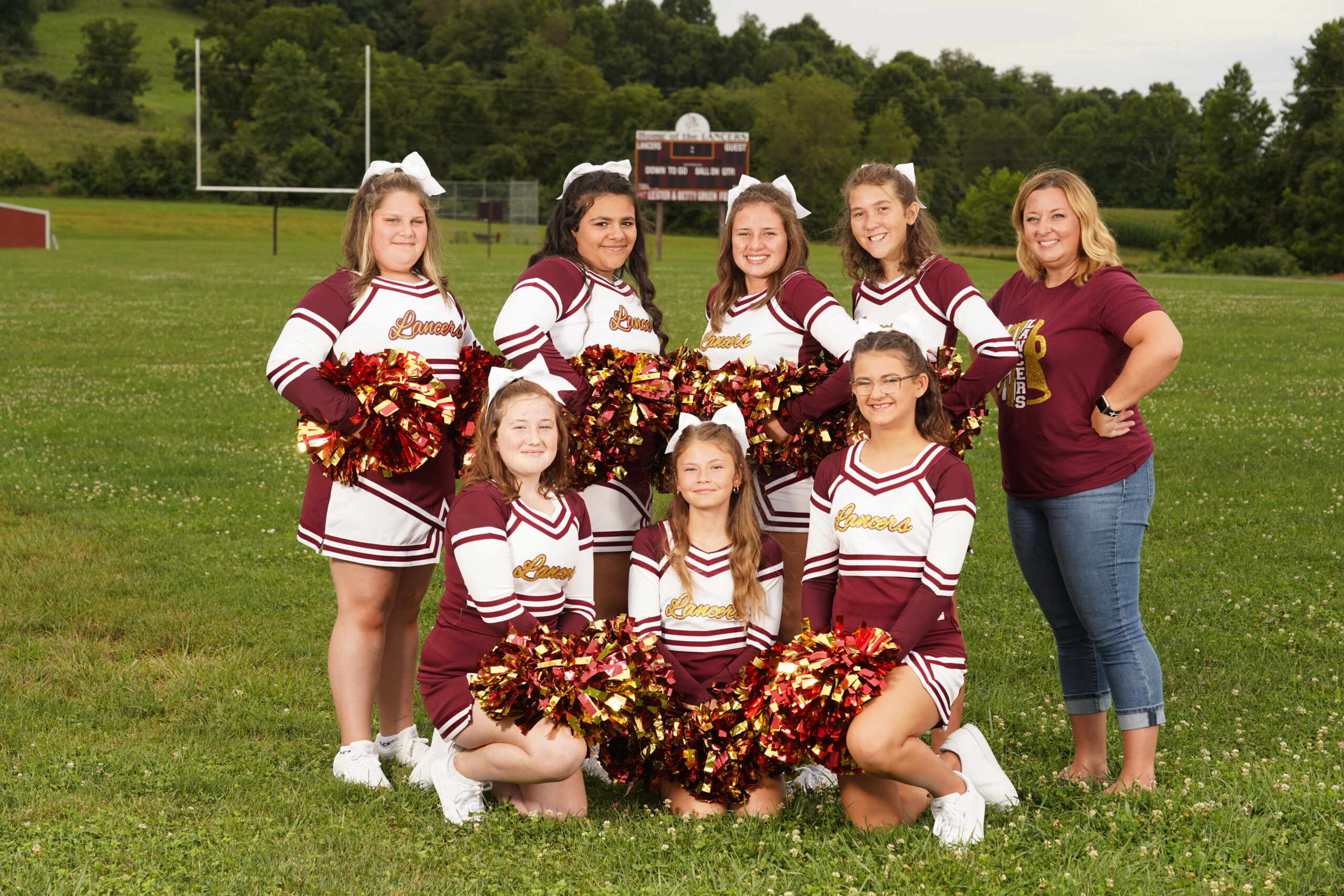 Meet the Squad: Fall 2021 MS Cheerleaders