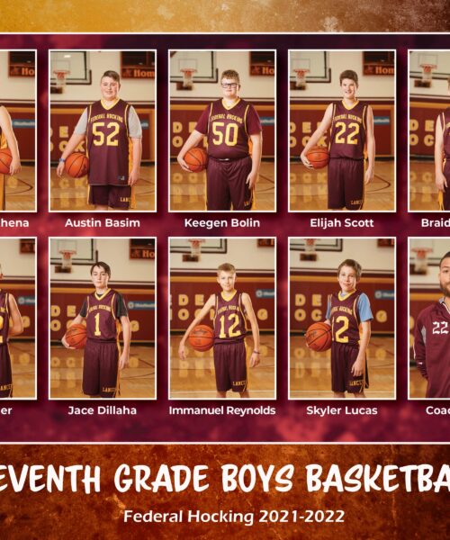 Meet the Team: Winter 21-22 7th Grade Boys Basketball